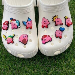 12 Kirby Shoe Charms Bundle